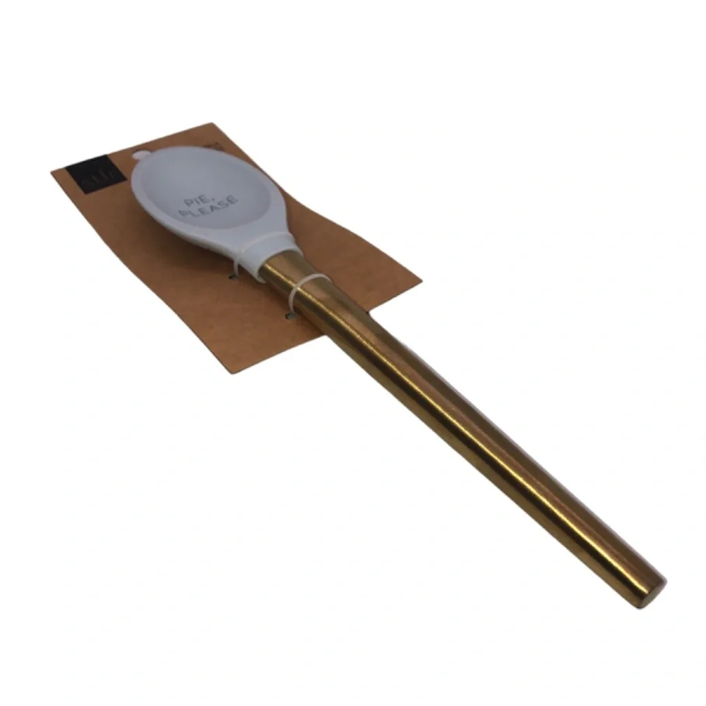 Gold Handled Spoon PIE, PLEASE